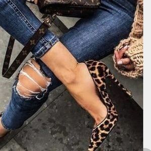Leopard heels